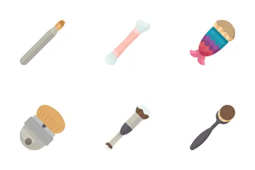 Makeup Brushes Icon Pack