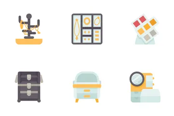 Makeup Organizers Icon Pack