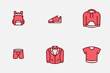 Male Clothing Icon Pack