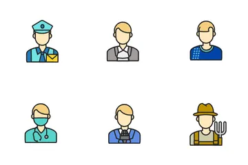 Male Profession Icon Pack