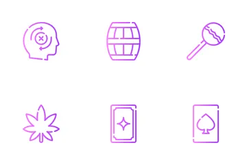 Malos hábitos Paquete de Iconos