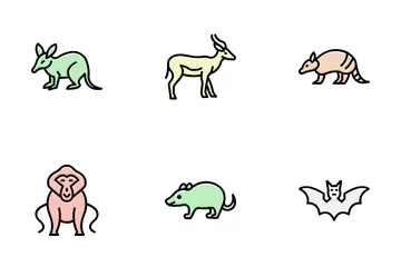 Mamíferos Pacote de Ícones