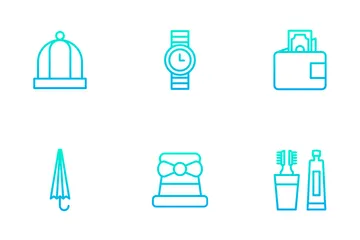 Man Accessories Icon Pack