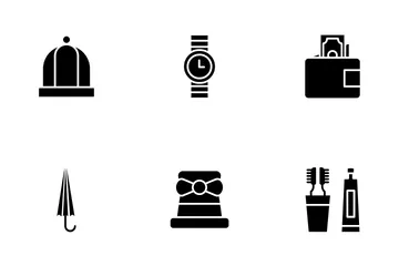 Man Accessories Icon Pack