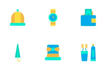 Man Accessories Icon Pack