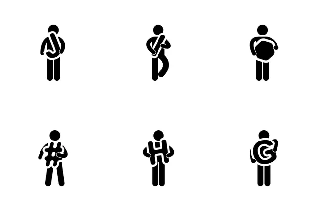 Download Man Holding Characters Icon pack Available in SVG, PNG & Icon ...