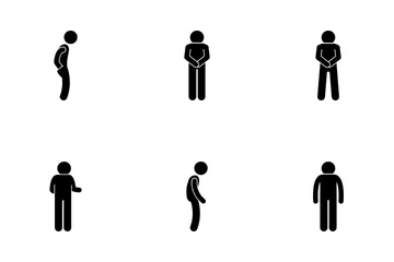Man Poses Icon Pack