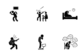 Man Problem Icon Pack