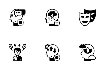 Betriebswirtschaftliche Psychologie Icon Pack