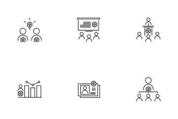 Manager Business Icon Pack