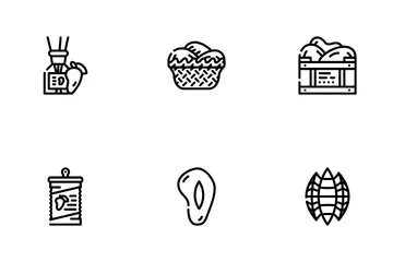 Mango Tropical Fruit Icon Pack