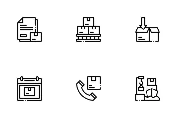 Manufacturing And Distribution Icon Pack