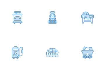 Manufacturing And Distribution Icon Pack