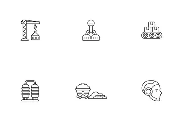 Manufacturing And Distribution Icon Pack