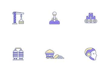 Manufacturing And Distribution Icon Pack