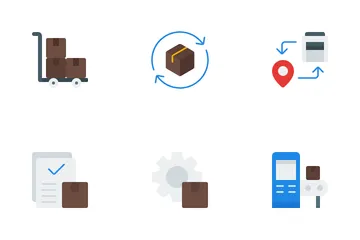 Manufacturing And Distribution Icon Pack