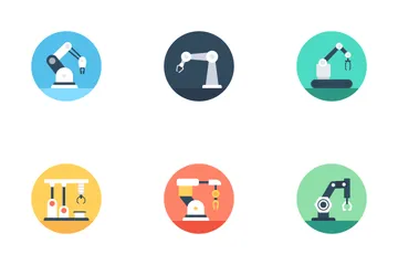 Manufacturing And Production Icon Pack