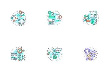 Manufacturing Execution Systems Icon Pack