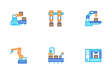 Manufacturing Process Icon Pack