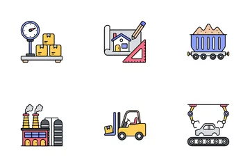 Manufacturing Units Icon Pack