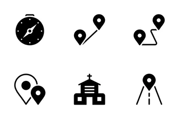 Map And Location 2 Icon Pack