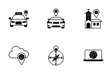 Map And Location Icon Pack