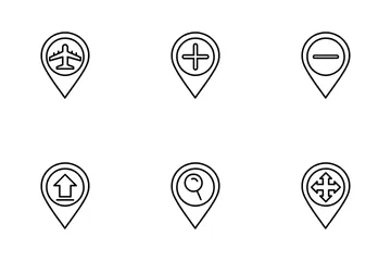 Map And Location Icon Pack