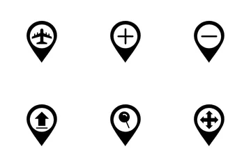 Map And Location Icon Pack