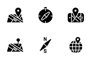 Map And Location Icon Pack