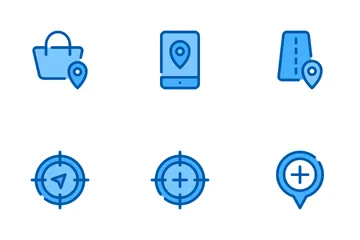 Map And Location Icon Pack