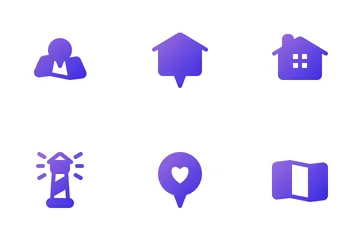 Map And Location Icon Pack