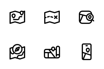 Map And Location Icon Pack