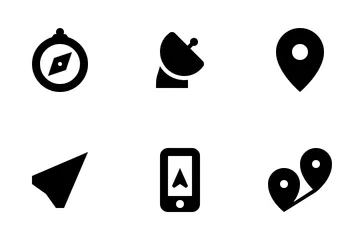 Map And Location Icon Pack