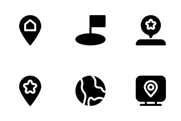 Map And Location Icon Pack
