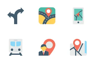 Map And Navigation 1 Icon Pack