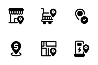Map And Navigation Icon Pack