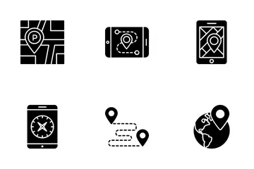 Map And Navigation  Icon Pack