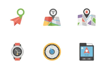 Map And Navigation Icon Pack