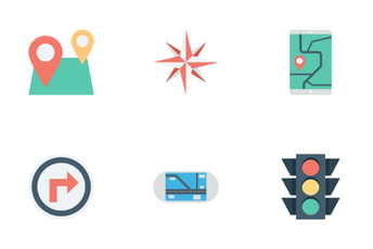 Map And Navigation   Icon Pack