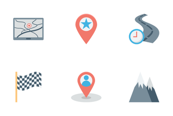 Map And Navigation   Icon Pack
