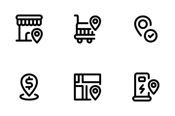 Map And Navigation Icon Pack