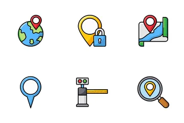 Map And Navigation Icon Pack