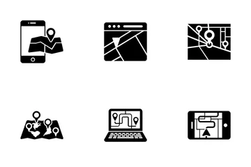 Map And Navigation Icon Pack