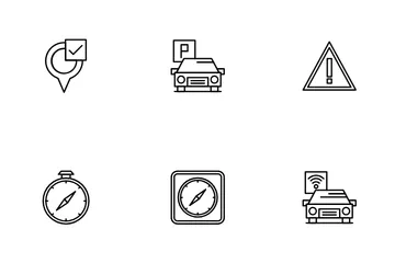 Map And Navigation Icon Pack