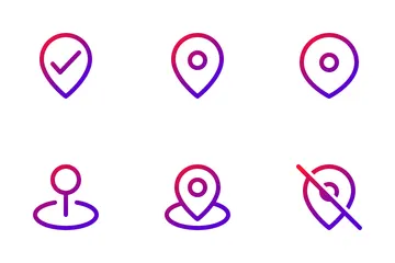 Map And Navigation Icon Pack