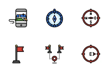 Map And Navigation Icon Pack