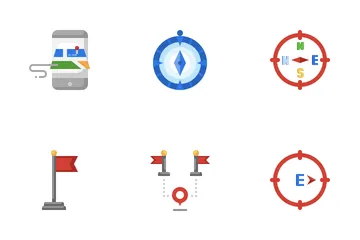 Map And Navigation Icon Pack