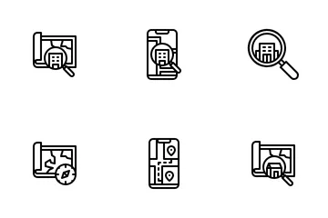 Map And Navigation Icon Pack