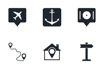 Map And Navigation Icon Pack