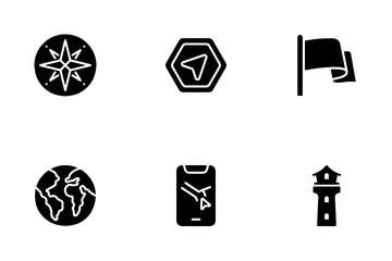 Map And Navigation Icon Pack